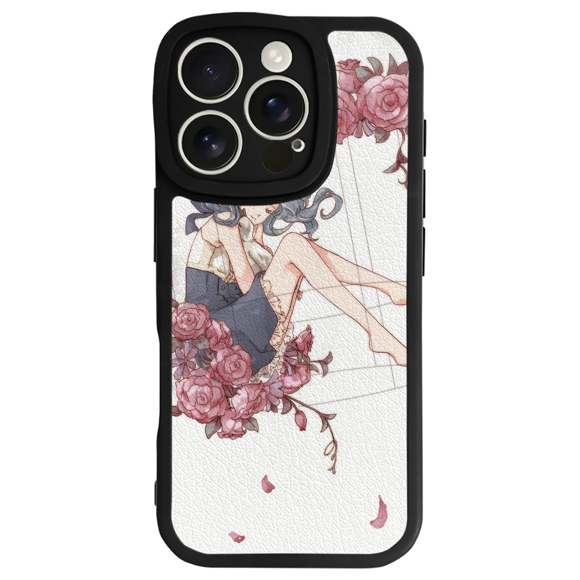 （画像用） 美少女戦士セーラームーン Sailor Moon 【iPhone 16シリーズ対応】シリコンスマホケース（レザー調） 材質：シリコン
